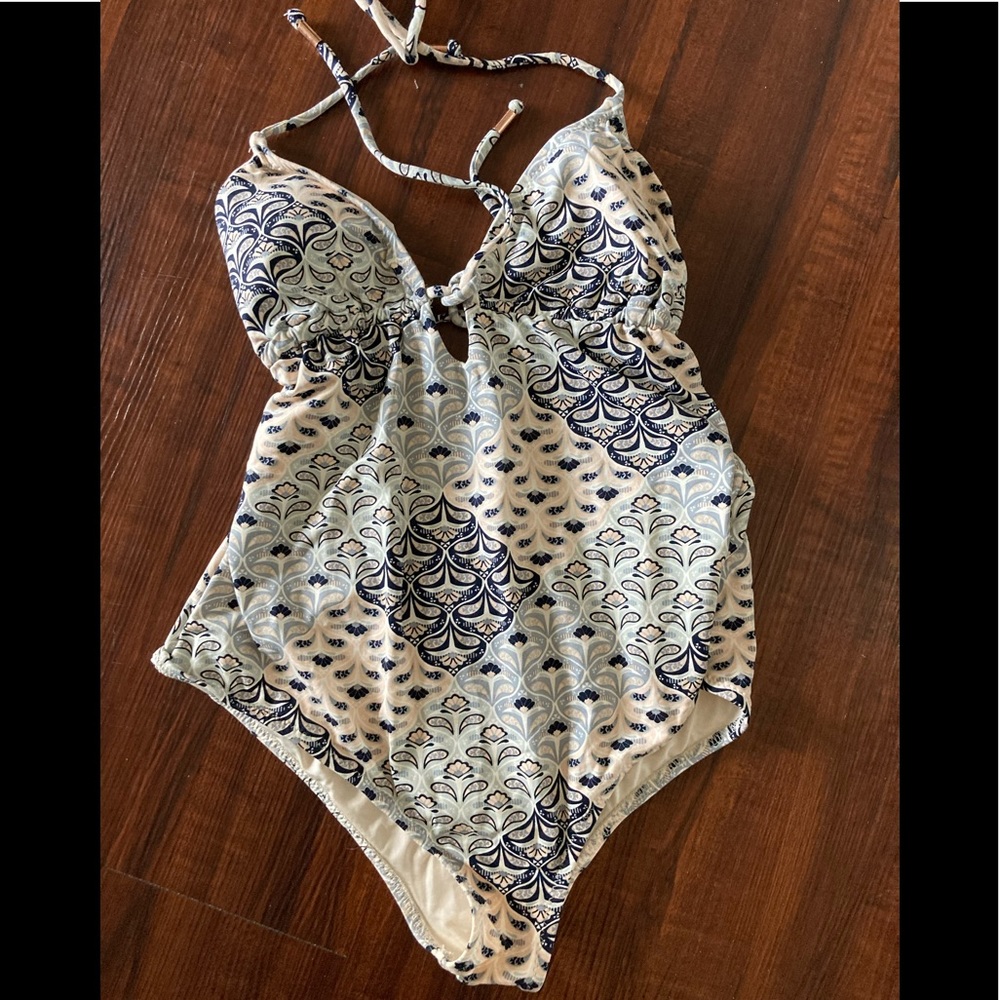 NWOT Anthropology one piece bathing suit